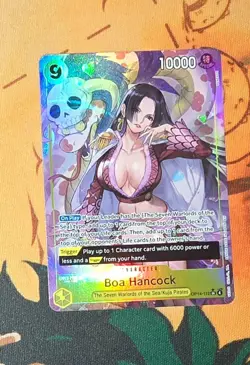 ONE PIECE TCG Boa Hancock OP14-112 SR (Alternate Art) - The Azure Sea's Seven - Image 1