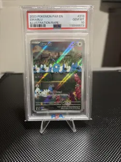2023 Pokemon Swablu Illustration Rare Gem Mint PSA 10 Card - Image 1