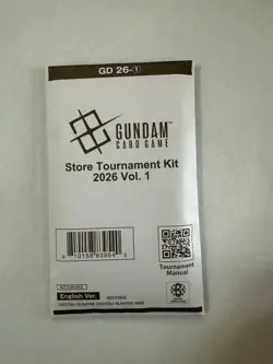 Gundam Card Game Store Tournament Kit 2026 Vol 1 English SEALED! - Image 1