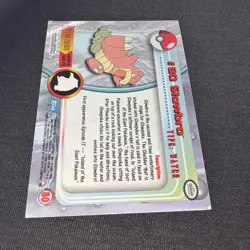 Slowbro #80 Blue Logo Topps Holo Foil TV Animation Pokemon Card - Image 2