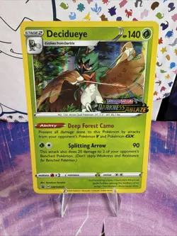 Decidueye - SWSH035 - Pokemon Sword & Shield Promo PreRelease Holo Rare Card NM - Image 1