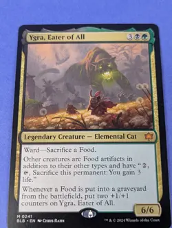 MTG Magic: Bloomburrow: Ygra, Eater of All #0241 Mythic - NM - Image 1