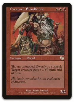 Dwarven Bloodboiler #84 (LP) Judgment JUD Magic MTG - Image 1
