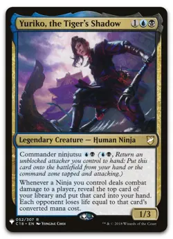 Yuriko, the Tiger's Shadow #052/307 (NM) List Reprints LIST LIST Magic MTG - Image 1