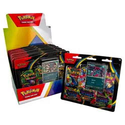 Pokemon TCG: ME02 PHANTASMAL FLAMES 3-PACK BLISTER CASE Factory Sealed 24 CT 🔥 - Image 1