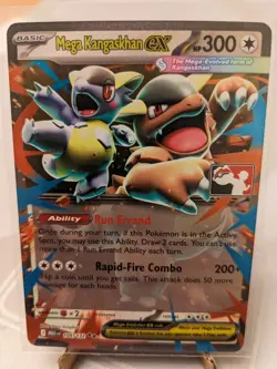 Mega Kangaskhan ex Pokemon Prize Pack Series 8 MEG 104/132 - Image 1