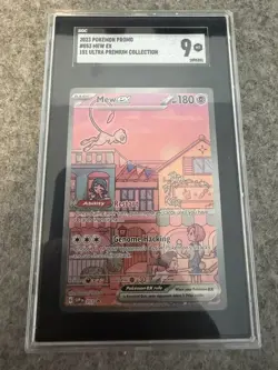 2023 POKEMON SVP EN-SV PROMO 151 ULTRA-PREMIUM COLLECTION #053 MEW EX SGC 9 - Image 1