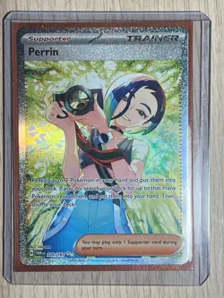 Perrin 220/167 Special Illustration Rare Pokemon Sv06: Twilight Masquerade NM - Image 1