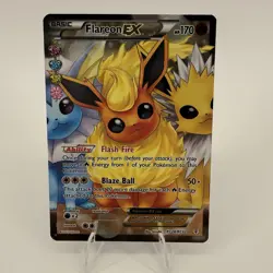 Pokemon TCG Flareon EX RC28/RC32 Radiant Collection Full Art Ultra Rare NM - Image 1