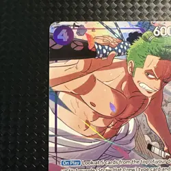 Zoro-Juurou Treasure Rare TR One Piece ST18-004 Emperors in the New World - Image 3
