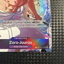 Zoro-Juurou Treasure Rare TR One Piece ST18-004 Emperors in the New World - Image 5