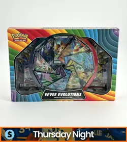 POKEMON TCG EEVEE EVOLUTIONS PREMIUM COLLECTION SEALED BOX - Image 1