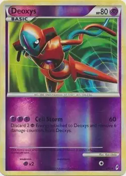 Deoxys - 2/95 - Pokemon Call of Legends Reverse Holo Card LP - Image 1