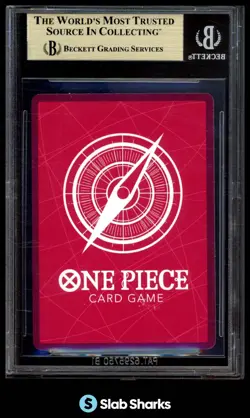 2024 ONE PIECE TWO LEGENDS #OP08-058 CHARLOTTE PUDDING ALT ART LEADER BGS 10 - Image 2