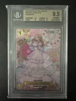 Charlotte Pudding OP03-112 SP - 2024 One Piece Two Legends OP-08 - BGS 9.5 🥨🥨 - Image 1