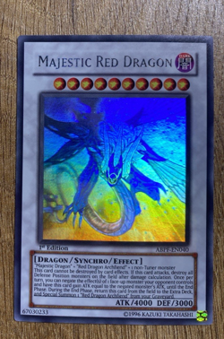Majestic Red Dragon | ABPF-EN040 | Ghost Rare | 1st Edition | YuGiOh Card | Mint - Image 3