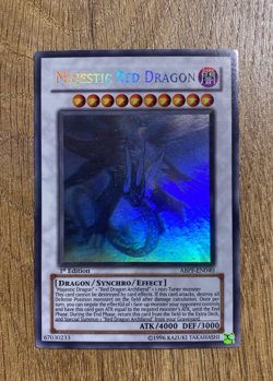 Majestic Red Dragon | ABPF-EN040 | Ghost Rare | 1st Edition | YuGiOh Card | Mint - Image 4