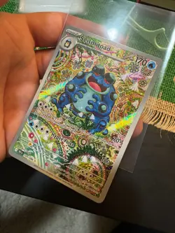 Seismitoad 105/086 Illustration Rare SV: Black Bolt (Near Mint) - Image 2