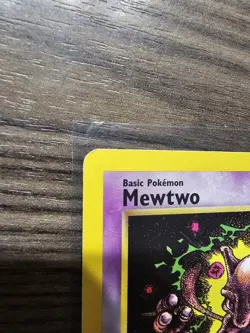 Mewtwo 14 Black Star Promo Wotc Pokemon Tcg. Mp Condition - Image 2
