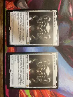 Magic: The Gathering Helm of the Host x2 Dominaria Cards - Image 1