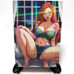 Kim Possible Sexy Hot Anime Waifu Girl Doujin Lewd Goddess Story ACG Art Card - Image 1