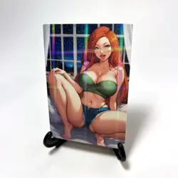 Kim Possible Sexy Hot Anime Waifu Girl Doujin Lewd Goddess Story ACG Art Card - Image 2