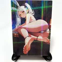 Frieren: Beyond Journey's End Sexy Anime Waifu Bunny Girl Goddess Story Art Card - Image 1