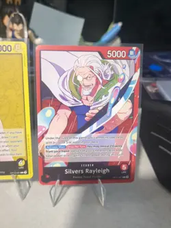 Bandai One Piece Card Game OP12 Leader Zoro Rayleigh Koala Rosinante - Image 5