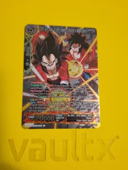 Dragon Ball Super Card Game SS4 Son Goku & SS4 Vegeta, Striking a Weak Point... - Image 1
