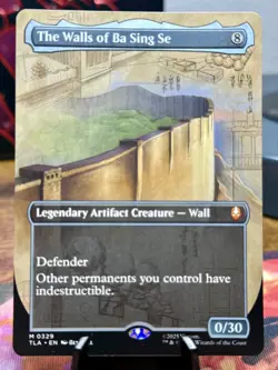 MTG - TLA-The Walls of Ba Sing Se (Borderless) #329 Normal - Image 1