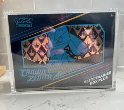Crown Zenith Pokemon Center Elite Trainer Box Plus - Includes Acrylic! 820650851872 - Image 1