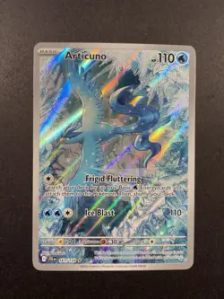 Articuno 2025 Pokemon TCG #161/159 SV09 Journey Together Illustration Rare PSA ! - Image 1