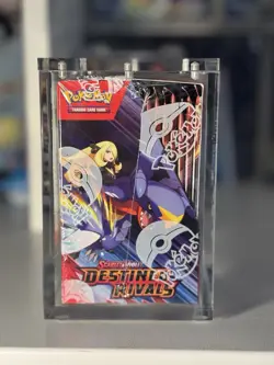Destined Rivals Booster Box Sealed with Acrylic: Pokemon Scarlet & Violet - Image 4