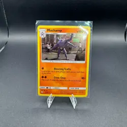 Machamp Pokemon Detective Pikachu 13/18 Holo Rare Movie NM - Image 1