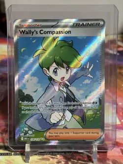 Pokemon - Wally's Compassion - 176/132 - ME01: Mega Evolution - Holo NM - Image 1