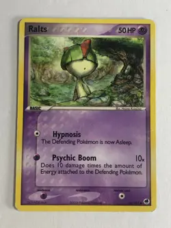 Pokemon TCG Dragon Frontiers Ralts 60/101 Heavily Played - Image 1