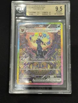 Umbreon ex 161 Pokemon Prismatic Evolutions SIR BGS 9.5 - Image 1