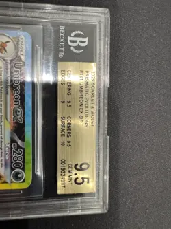 Umbreon ex 161 Pokemon Prismatic Evolutions SIR BGS 9.5 - Image 2