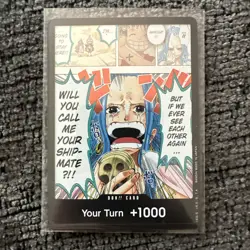 Your Turn +1000 OP-04 Don!! Card One Piece Kingdoms of Intrigue TCG English NM - Image 1