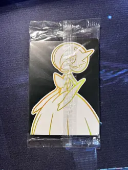 2025 Pokemon Mega Evolution Black Star Promo Full Art Holo Alakazam 009 - SEALED - Image 3
