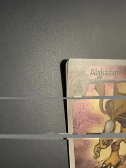 2025 Pokemon Mega Evolution Alakazam Full Art Holo 009 ETB Black Star Promo MEP - Image 5