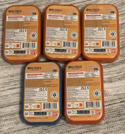 One Piece Tin Vol 2 Bandai LOT OF 5 Fast Shipping!!! - Image 2