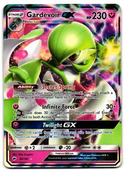 Gardevoir GX 93/147 - Burning Shadows Rare GX Pokemon TCG Holo - LP Card - Image 1