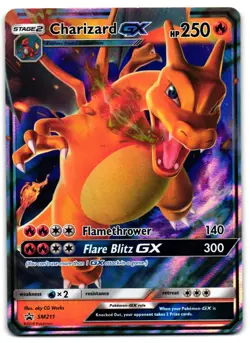 Charizard GX SM211 - SM Black Star Promos Promo Pokemon TCG - LP Card - Image 1