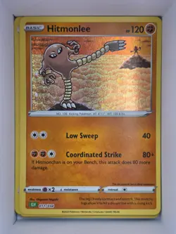 Pokemon TCG Hitmonlee 011/034 Trading Card Game Classic (CL) Holo Near Mint - Image 1