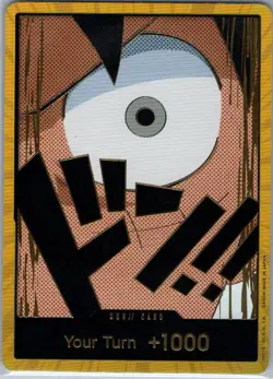 DON!! Card (Luffy) (Gold) English PRB01 - One Piece Card - NM - Image 1