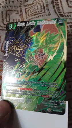 Dragon Ball Super Card Game - BT6-060 SPR - Broly, Limits Transcended *NM* - Image 1