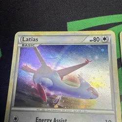 Latios and Latias HGSS10 + HGSS11 Black Star Promo Rare Holo Pokemon Cards 2010 - Image 4