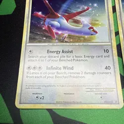 Latios and Latias HGSS10 + HGSS11 Black Star Promo Rare Holo Pokemon Cards 2010 - Image 5