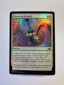 Clowning Around - FOIL - MTG Unfinity - NM - Image 1